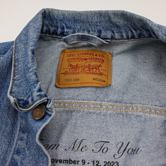 Pharrell x JOOPITER: Nigo 'From Me to You' Levi's Jacket 19/100 - Picture 9 of 9